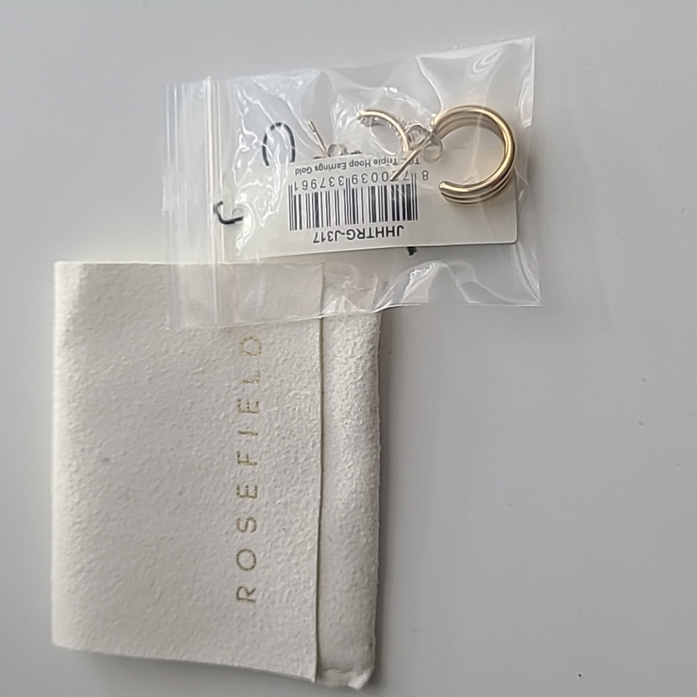 Rosefield Gold Hoops